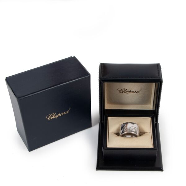 Chopard White Gold Chopardissimo Ring - Size 54