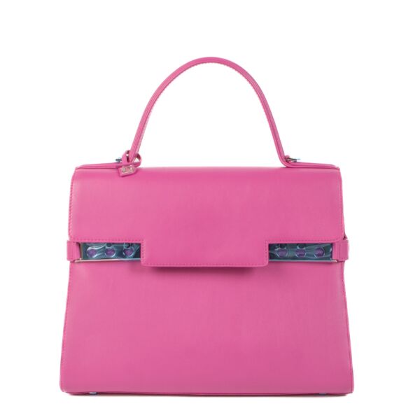 Delvaux Heliotrope Souple Calf Tempête GM