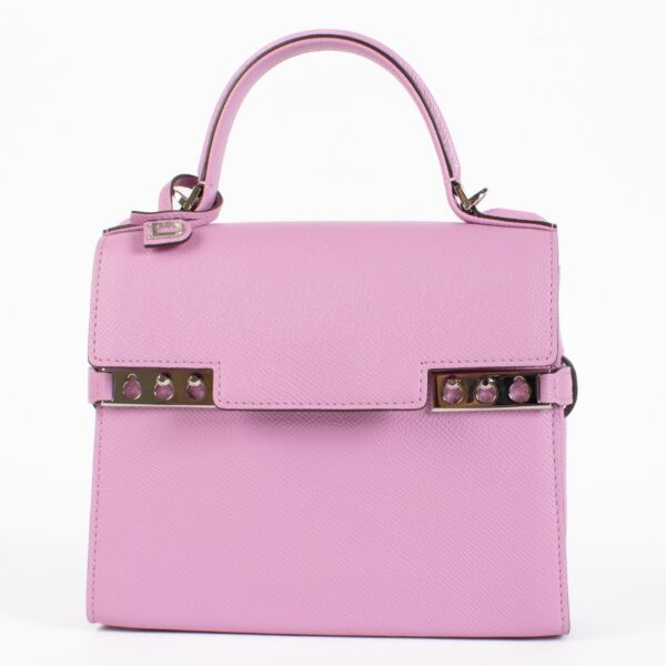 Authentic preloved Delvaux Orchid Alpine Calf Top Tempête Small Bag on Labellov.com