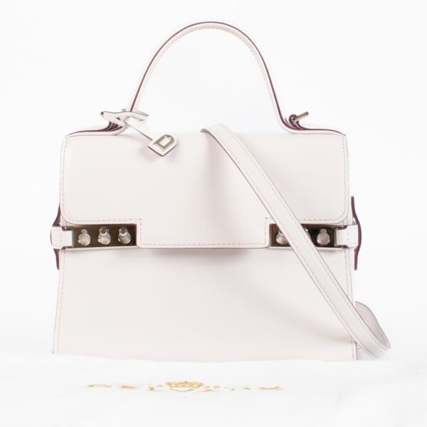 Delvaux Silk Pink Silky Calf Tempête Smal