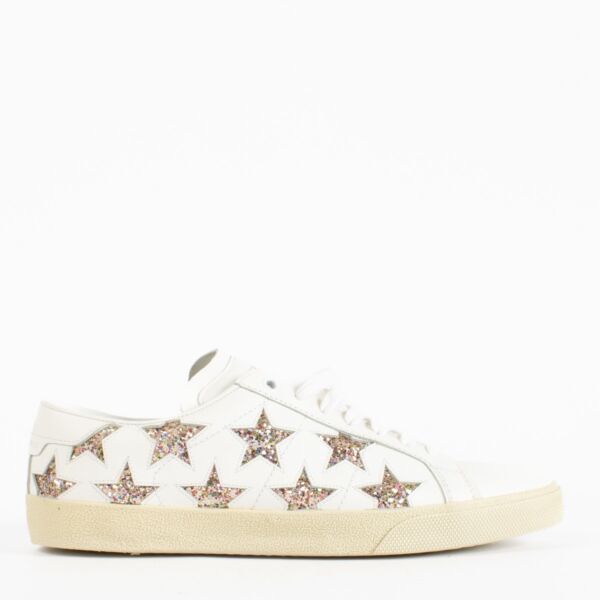 Authentic second hand Saint Laurent white sneakers on Labellov.com