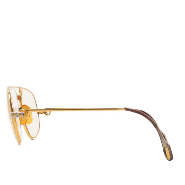 Cartier Vintage Gold Santos Romance Optical Glasses