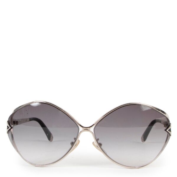 Shop now for your pre-loved, 100% authentic Louis Vuitton Silvertone Laurel Sunglasses at Labellov.