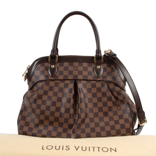 Louis Vuitton Damier Ebene Trevi GM Shoulder Bag 