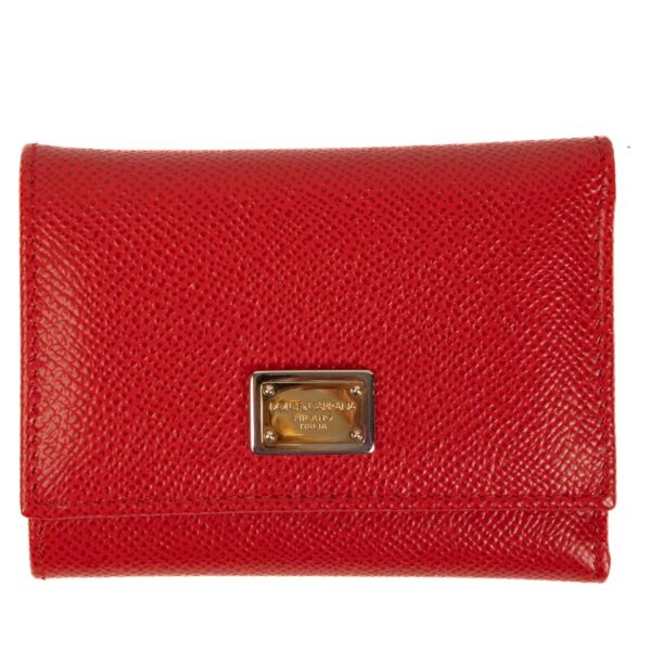 Dolce & Gabbana Red Wallet