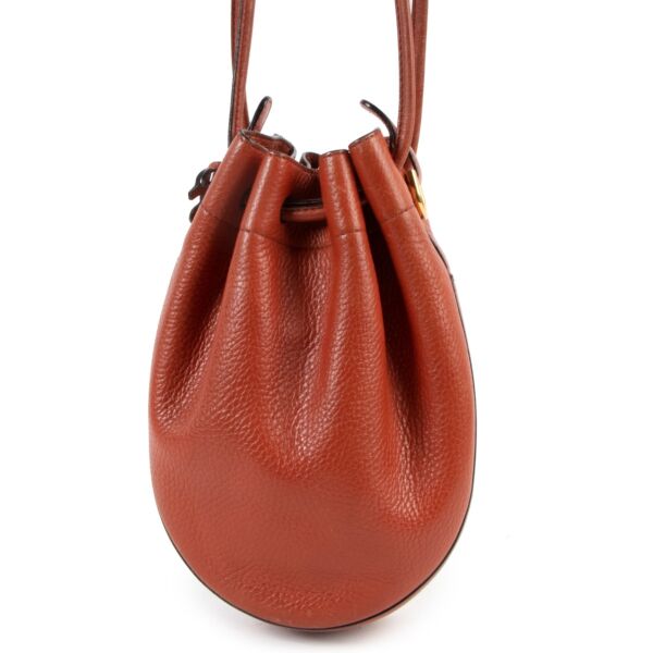 Delvaux Orange Tabarin PM Crossbody Bag