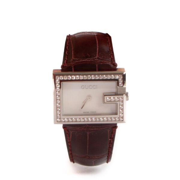 Gucci Steel Diamond 100L Watch