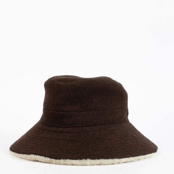 Authentic Second Hand Hermes Brown Hat on Labellov.com
