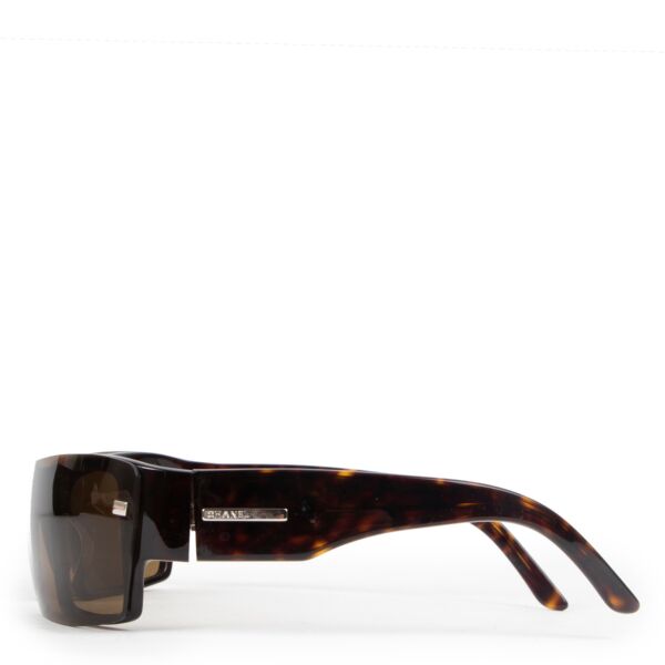 Chanel Brown Acetate Sunglasses