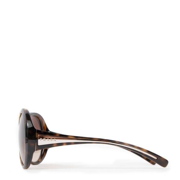 Prada SPR21L Havana Brown Sunglasses