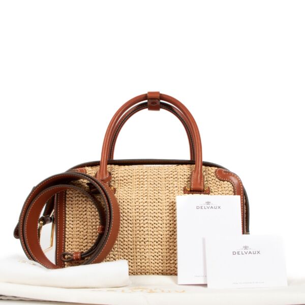 Delvaux Cool Box MM Bohème Brandy