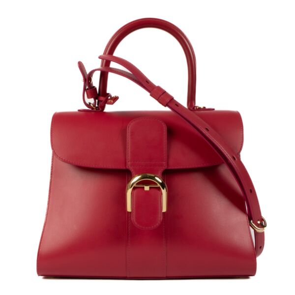 shop safe online Delvaux Raspberry Box Calf Brillant MM Bag. Koop veilig online tegen de beste prijs Delvaux Raspberry Box Calf Brillant MM Bag.