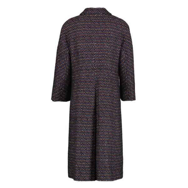Chanel Fall/Winter 2007 Tweed Long Coat - Size 44