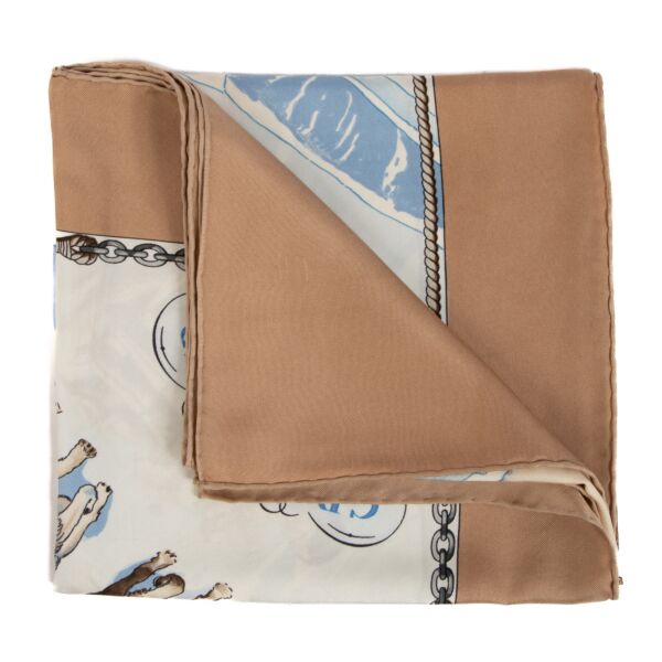 Hermès Gronland Silk Scarf