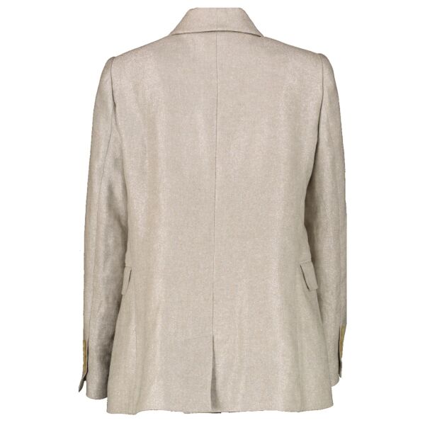 Brunello Cucinelli Silver Jacket - Size 40