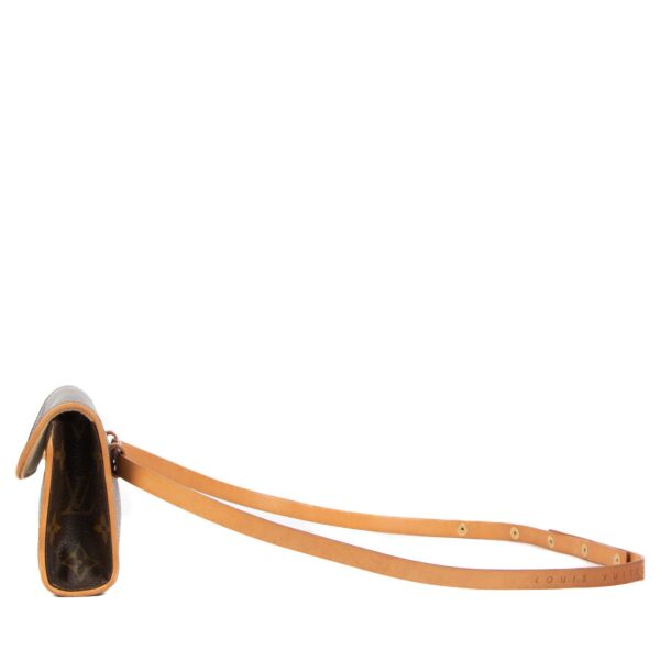 Louis Vuitton Monogram Pochette Florentine Clutch Bag