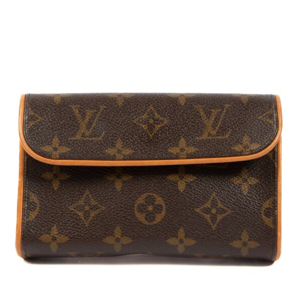 Louis Vuitton Monogram Pochette Florentine Clutch Bag