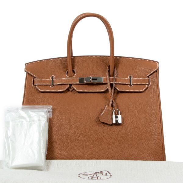 Hermès Birkin 35 Gold Togo PHW