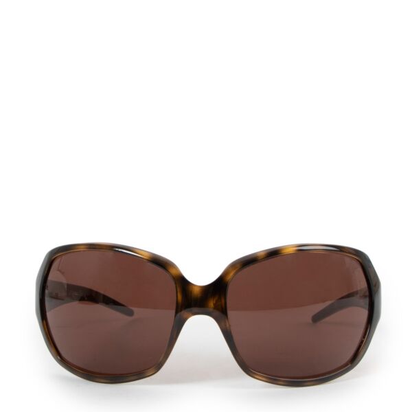 D&G 8018 Tortoise Wrap-around Sunglasses