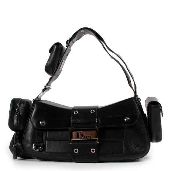 authentic second hand luxury designer vintage archive chrisitian dior john galliano dior street chic bag at labellov