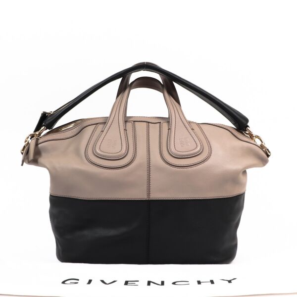 Givenchy Bicolor Nightingale Shoulder Bag