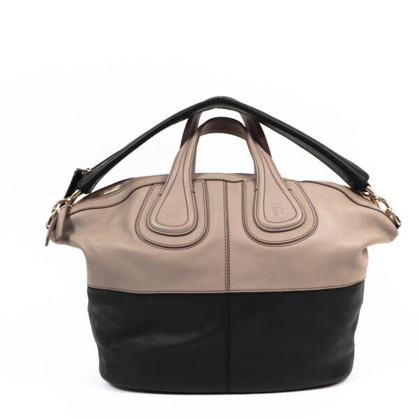 Givenchy Bicolor Nightingale Shoulder Bag