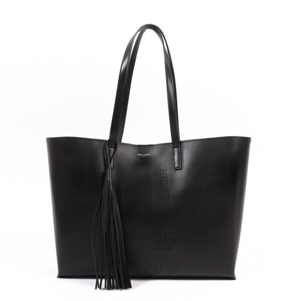 Yves Saint Laurent Black East/West Shopping Bag