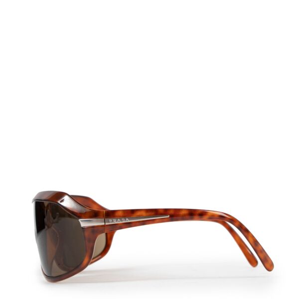 Prada Brown Tortoise Sunglasses