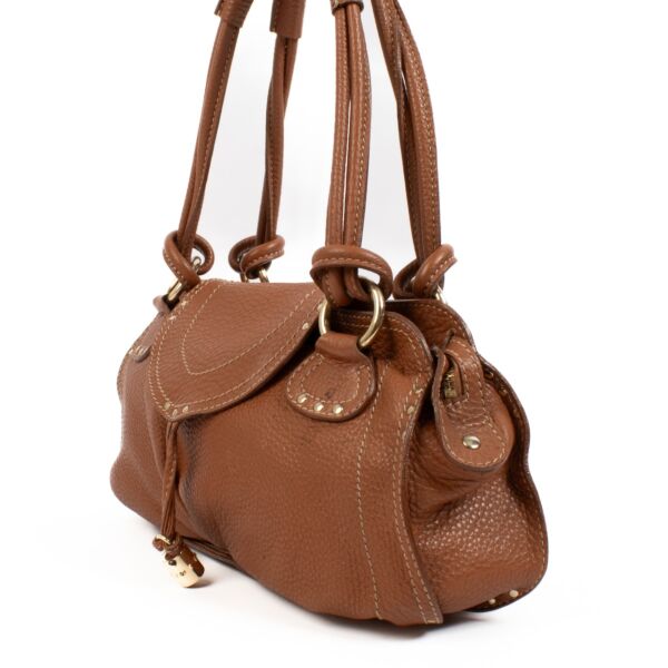Celine Brown Studded Shoulderbag 