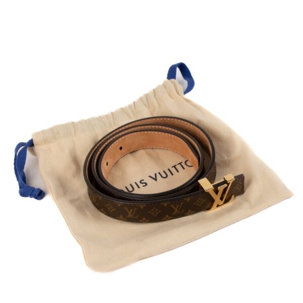 Louis Vuitton Monogram LV Iconic 20mm Belt - size 80