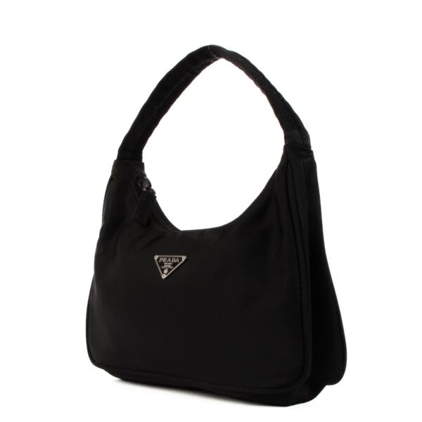 Prada Black Nylon Mini Bag