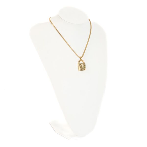 Givenchy Vintage Gold 4G Necklace