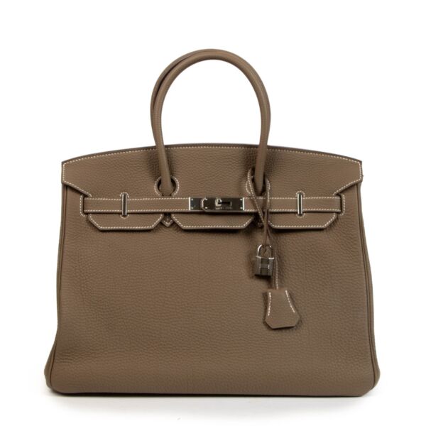 Hermès 2013 Birkin 35 Etoupe Togo