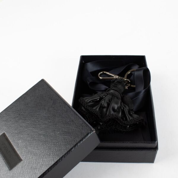 Prada Black Bag Charm