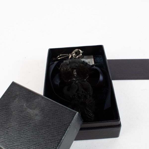 Prada Black Bag Charm