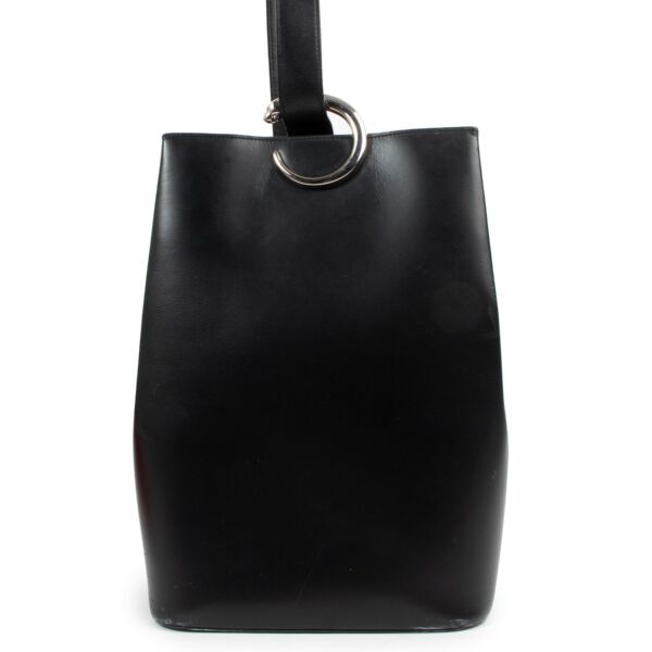 Cartier Black Calfskin Leather Panthère Shoulder Bag