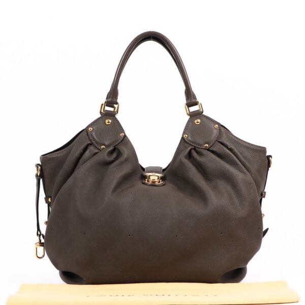 Louis Vuitton Anthracite Monogram Mahina Neo L Bag