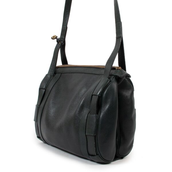 Delvaux Green Vintage Crossbody Bag