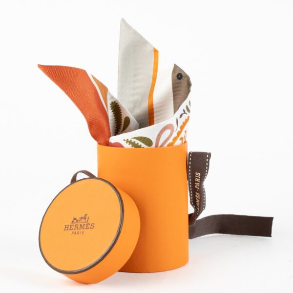 Hermès Twilly Guepards Bandana Scarf