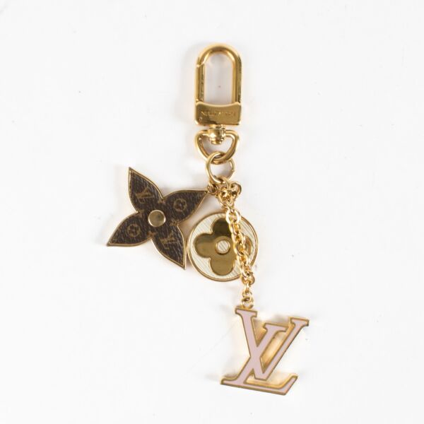 Authentic preloved Louis Vuitton Spring Street Bag Charm and Key Holder on Labellov .com