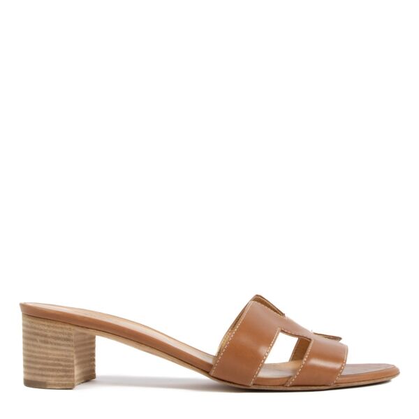 Hermès Oasis Sandals Gold