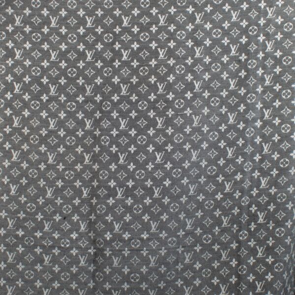 Louis Vuitton Black Monogram Classic Shawl
