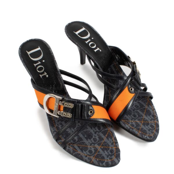 Christian Dior John Galliano Oblique Sandals - Size 40,5