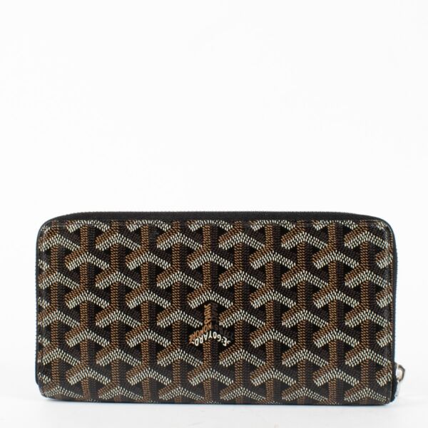Goyard Matignon Black GM wallet