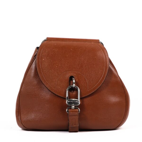 Delvaux Cerceau GM Brown Leather Bag