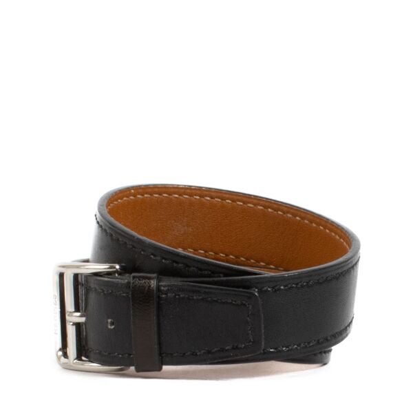Hermès Etrivière Double Tour Bracelet - Size T3