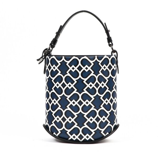 Delvaux Pin Mini D Up Side Down Bucket Bag