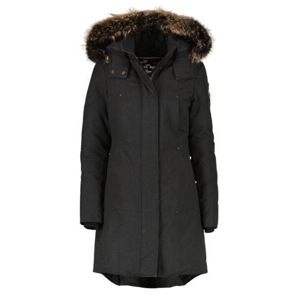 Moose Knuckles Black Gold Stirling Fur Parka Jacket
