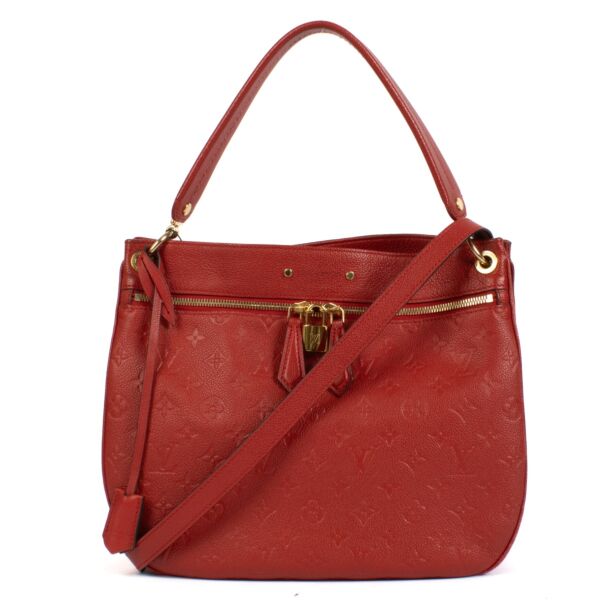 Louis Vuitton Cherry Monogram Empreinte Spontini Bag