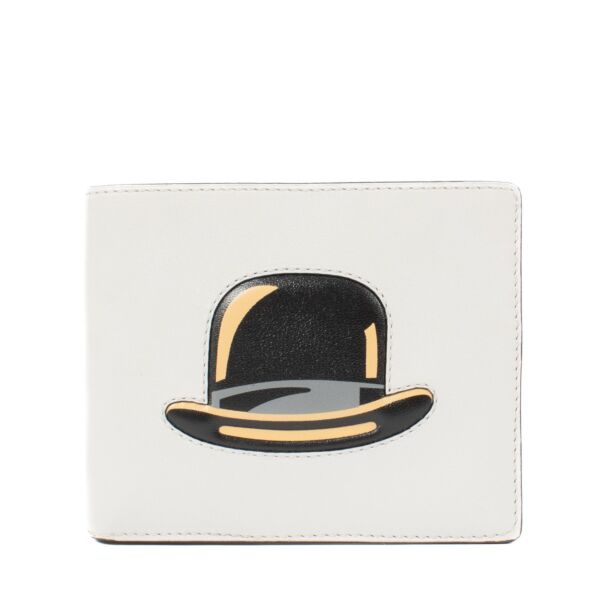 Shop 100% authentic secondhand Delvaux Grey Magritte Bowler Hat Wallet on Labellov.com